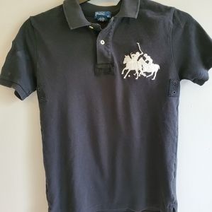 Boy's Size M 12/14 Big Polo Man Knit Shirt